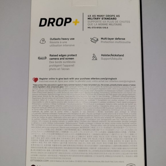 OtterBox Defender Pro Series Rugged Case for iPhone 12 mini - Berry Potion NEW - Picture 7 of 8